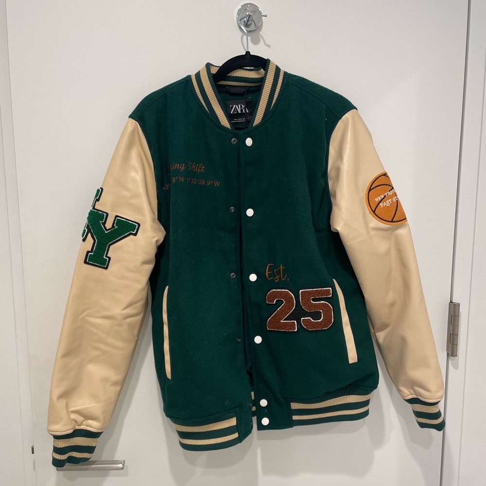 Zara Men’s Varsity Jacket